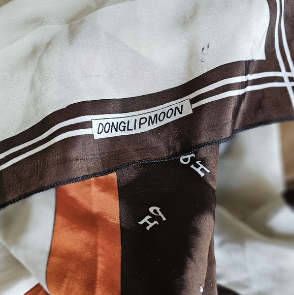 Hermès Look-alike 70s Silk Scarf & Dust Bag - Picture 6 of 8